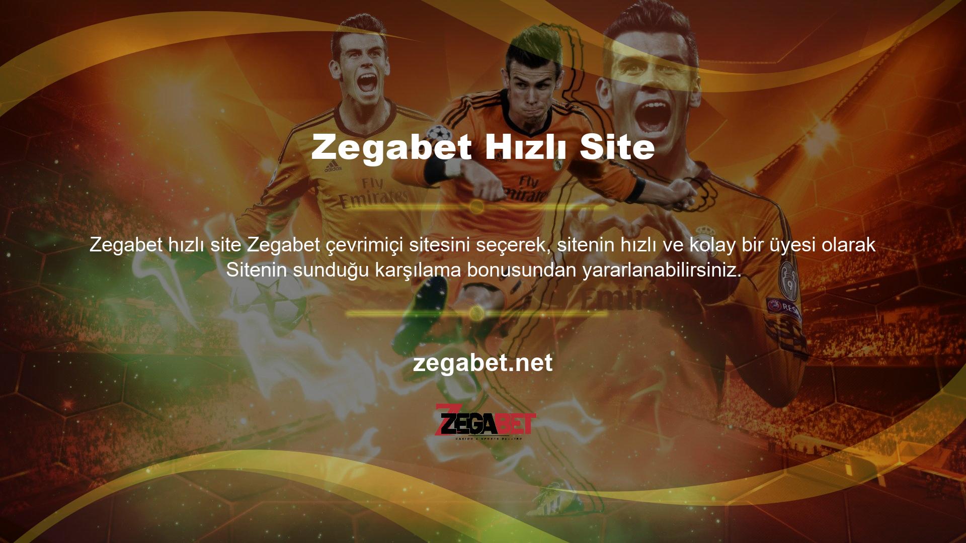 Diğer yasadışı casino sitelerinden farklı olarak, Zegabet çoğu oyun severlere sundukları yüksek bahis oranları ve bonuslarıdır
