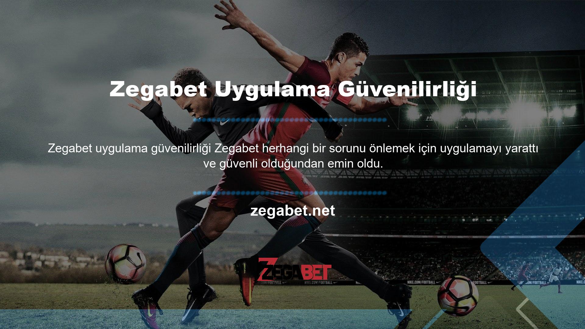 Sizi bu sahte adresleri uzak tutan ve Zegabet bahis sitesine atlamanızı ve işlemlerinizi hemen kontrol etmenizi sağlayan uygulamamızla kaplıdır